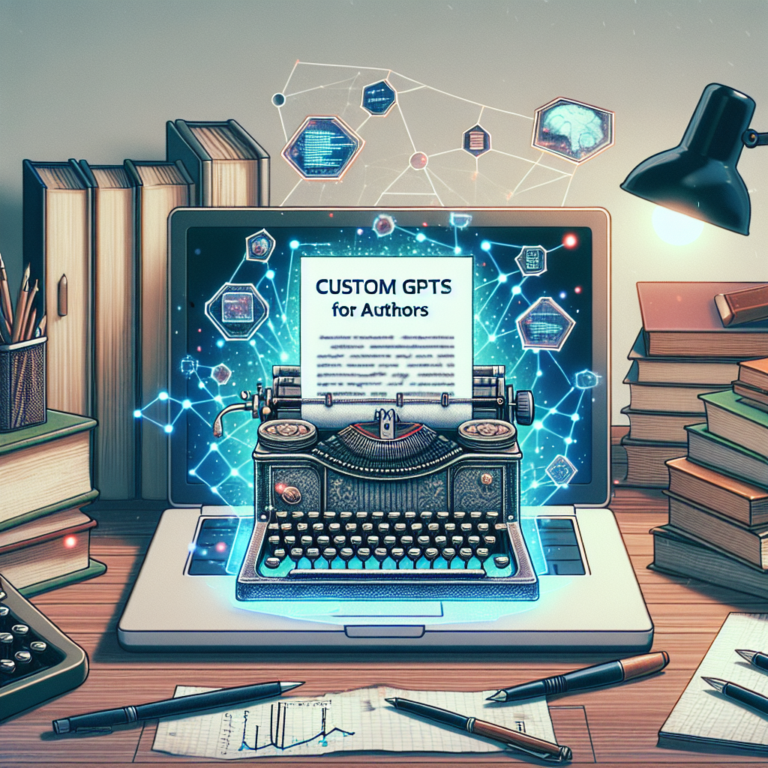 Custom GPTs for Authors: Transform Your Writing with AI