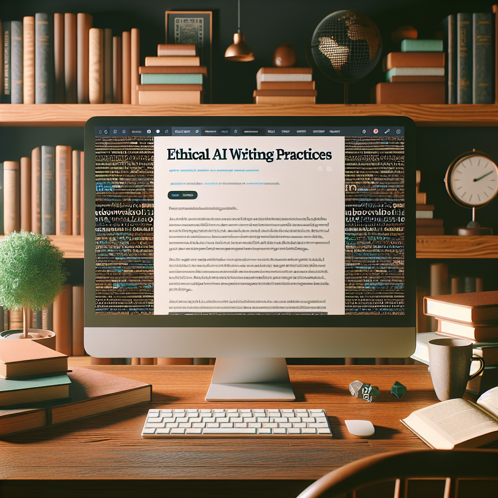 7 Ethical AI Writing Practices for Responsible Content