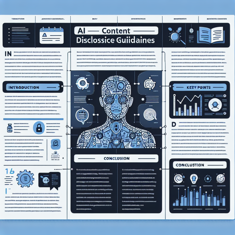 AI Content Disclosure Guidelines: Best Practices & Tips