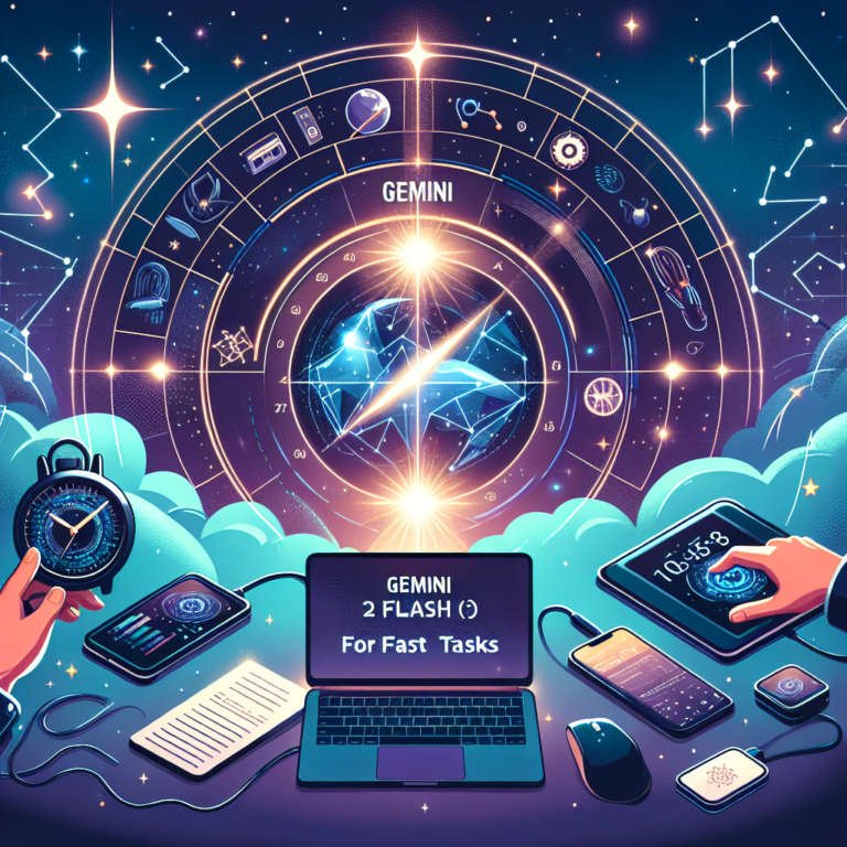 Gemini 3 Flash: Lightning-Fast Task Automation for Peak Productivity