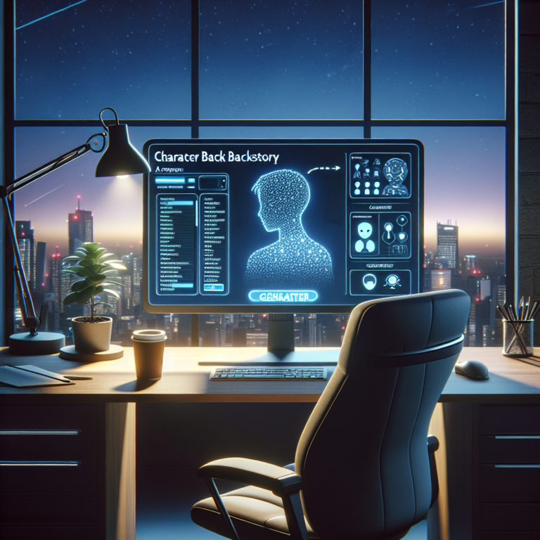 AI Character Backstory Generator: Craft Unique Origins
