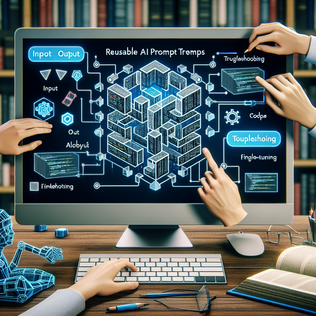 Here are a few SEO-friendly title options you can use:

1. “How to Build Reusable AI Prompt Templates: Ultimate Guide”  
2. “Building Reusable AI Prompt Templates for Faster, Consistent Results”  
3. “Step-by-Step Guide to Creating Reusable AI Prompt Templates”  
4. “Reusable AI Prompt Templates: Best Practices & Blueprint”  
5. “Create Scalable AI Workflows with Reusable Prompt Templates”